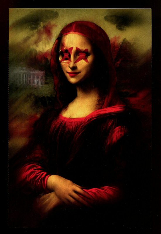 DEPARTMENT OF TRUTH #13 - MONA LISA IN RED VIRGIN VARIANT (9.2 OB) 2021