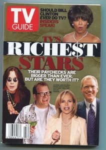 MAG: TV Guide-October 19-25-2002-New York Metropolitan Ed-TV's Richest Stars-VG