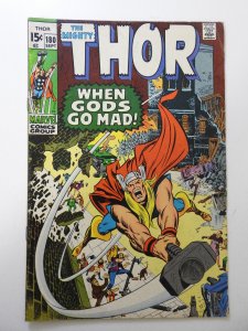 Thor #180 (1970) VG Condition moisture stain