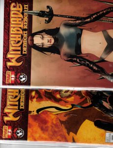 Witchblade: Demon Reborn #1 Variant Cover 1-4 set 2012 Demon Reborn 1-4 NM- Wow