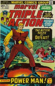 Marvel Triple Action #15 FN ; Marvel | Avengers 21 reprint