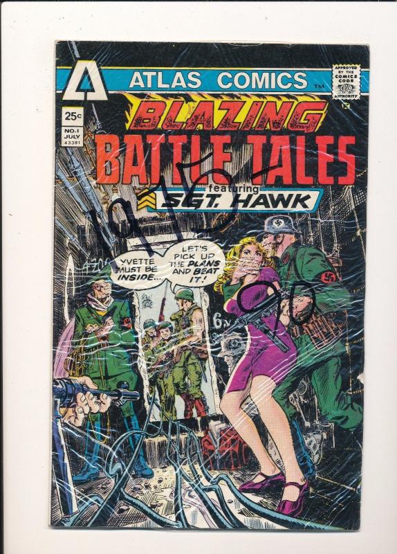 MIXED LOT SGT. STRYKER'S Death Squad #2 & BLAZING BATTLE TALES #1 VG/F (SIC245)