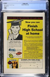 (1969) X-MEN #57 CGC 9.2 OW/WP! 1st Larry Trask! Neal Adams Art!