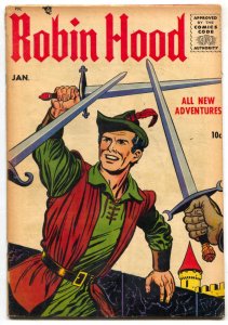 Robin Hood--#53--1956--COMIC BOOK--ME--VG