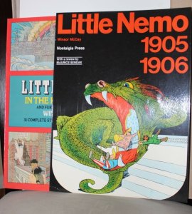 Windsor McCay, LITTLE NEMO 1905/ 1906 & In the Palace of Ice Lot of 2 Books ~ WH