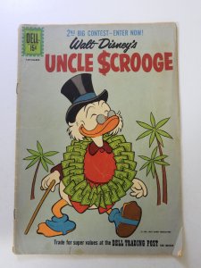 Uncle Scrooge #35 (1961) VG- condition 1 spine split