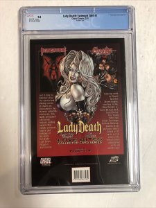 Lady Death: Swimsuit 2001 (2001) # 1 (CGC 9.8 WP) Variant Cover
