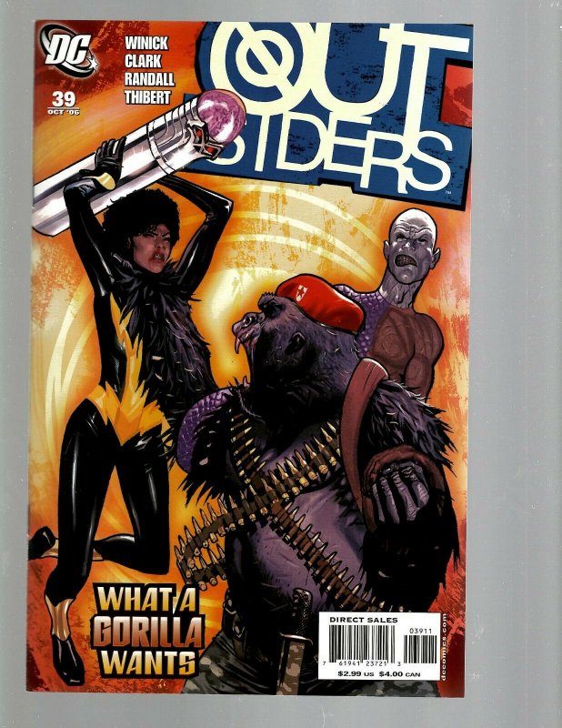 10 DC Comics Outsiders # 16 21 22 23 24 28 36 37 39 50 J438