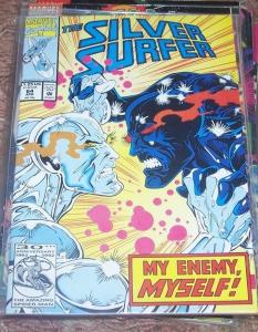 Silver Surfer #64 (Mar 1992, Marvel) captain marvel  pt 4