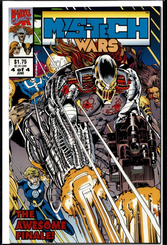 MyS-Tech Wars #4 (1993) Death's Head II