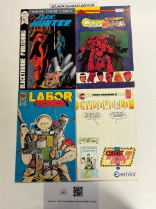 4 indie Comic Books Labor Force 4 Invisoworld 1 Cyberhawks 1 Jack Hunter 105 CT8