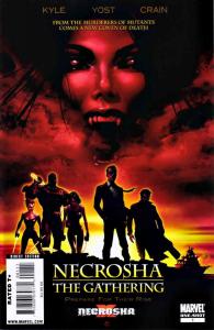 X Necrosha: The Gathering #1 VF/NM ; Marvel | Clayton Crain