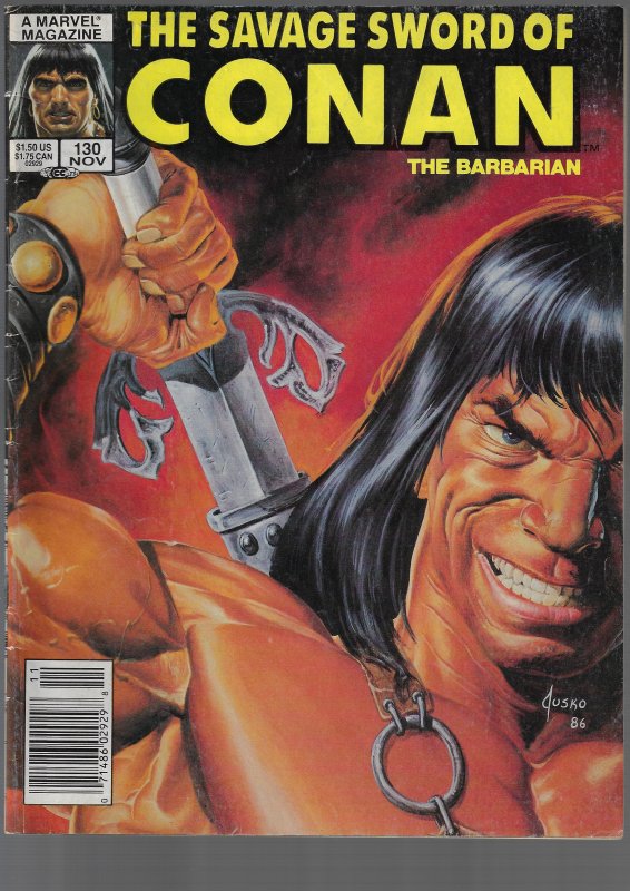 Savage Sword of Conan #130 (Marvel, 1986)