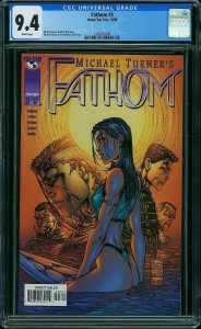 Fathom #3 (1998) CGC 9.4 NM