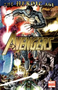 Avengers #4 Second Print Cover (2010) The Avengers