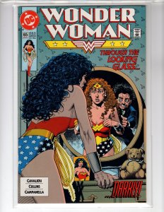 • Wonder Woman #65 (1992) 7.0 Brian Bolland cover! - [NSC•ECA8]
