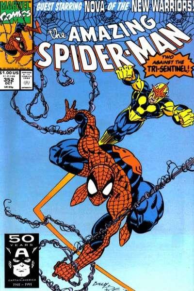 Amazing Spider-Man (1963 series)  #352, NM- (Stock photo)
