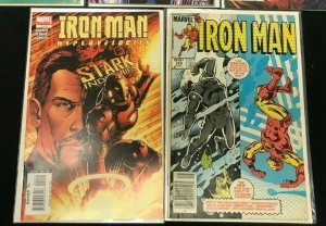 IRON MAN 5PC LOT (FN+) UNIVERSE X!! HYPERVELOCITY!! 1983-2007