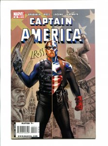 Captain America #44 - Signed Luke Ross ~ WE COMBINE SHIPPING ~ (8.0) 2009