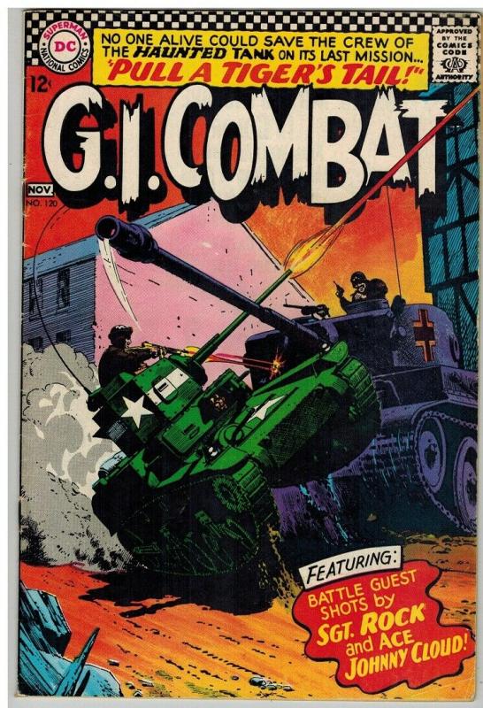 GI COMBAT 120 VG-F Nov. 1966