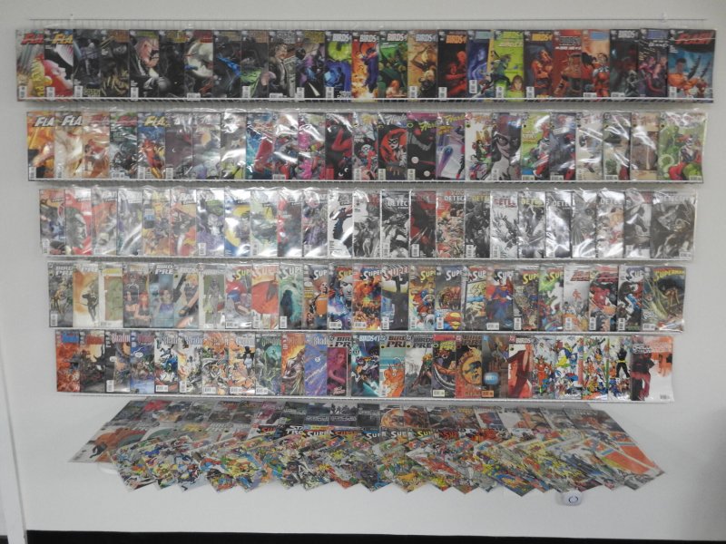 Huge Lot 170+ Comics W/Batman, Superman, Birds of Prey+ Avg VF- Condition!