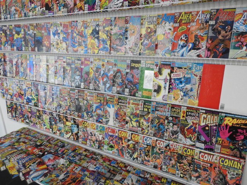 Huge Lot 190+ Comics W/ Spider-Man, Marvel Team-Up, Thor, +More! Avg FN+ Cond!