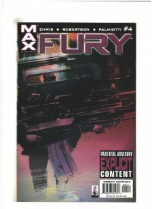 Fury #4 NM- 9.2 Marvel Max 2002 Garth Ennis & Derrick Robertson
