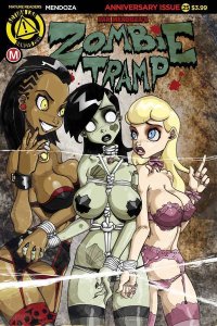 ZOMBIE TRAMP #25 COVER A MENDOZA VARIANT