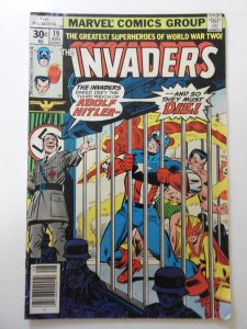 The Invaders #19 (1977) VG+ Condition moisture stain