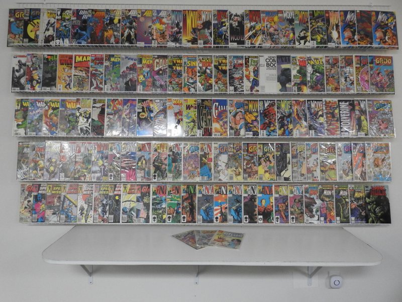 Huge Lot 120+ Comics W/ G. I. Joe, Wolverine, Hulk, Gambit+ Avg VF- Condition!!