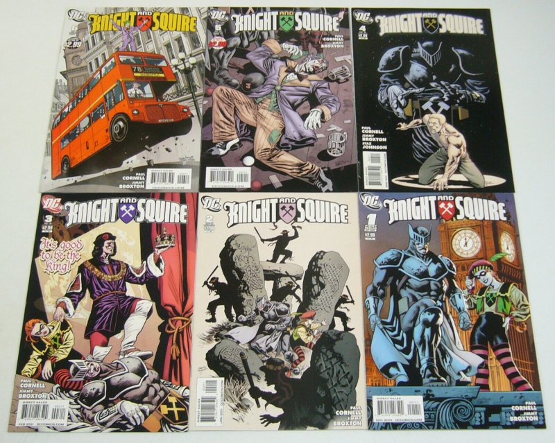 Knight and Squire #1-6 VF/NM complete series - dc comics - paul cornell set lot