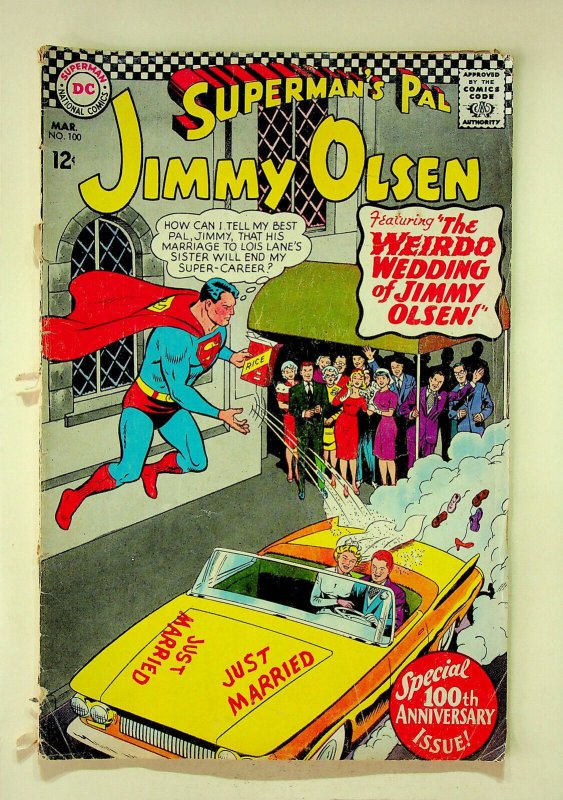 Superman's Pal, Jimmy Olsen # 100 (Mar 1967, DC) - Fair