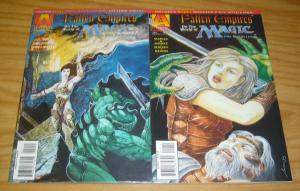 Fallen Empires on the World of Magic the Gathering #1-2 VF/NM with booster pack