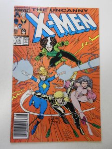 The Uncanny X-Men #218 (1987) FN Condition!