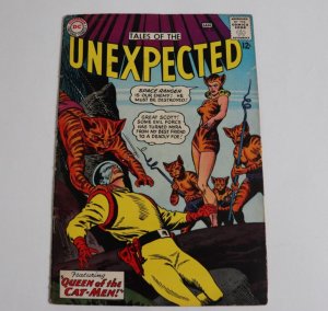 Tales of the Unexpected #80 Queen of the Cat-Men DC 1964