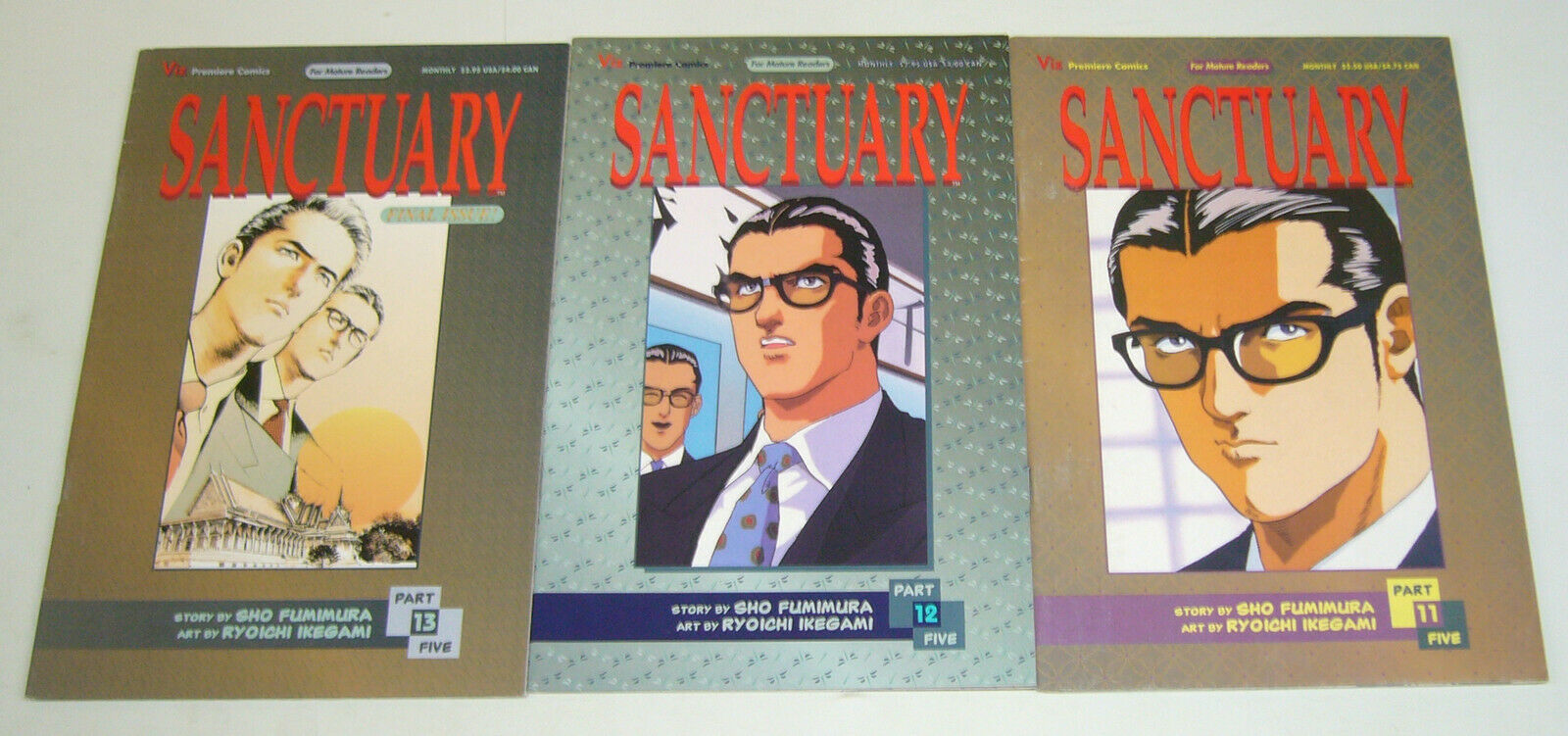 Sanctuary  Part 5 #6 VF-NM Viz Premiere Comics Aug 1996