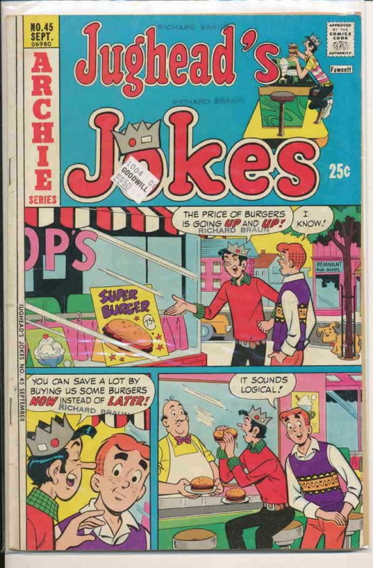 Jughead's Jokes #45 FN; Archie | we combine shipping