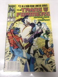 The Transformers (1984) # 2 (VG/FN) Canadian Price Variant • CPV • Bill Mantlo