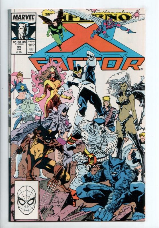 X-Factor #39 - Walter Simonson / X-Men (Marvel, 1989) - VF/NM