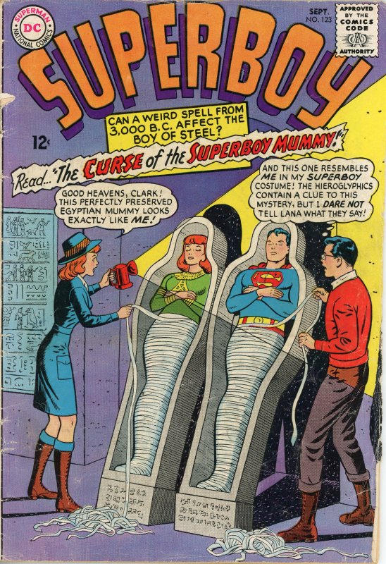 Superboy 123  G/VG  1965