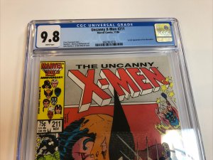 Uncanny X-Men (1986) # 211 (CGC 9.8 WP) 1st Full App Marauders