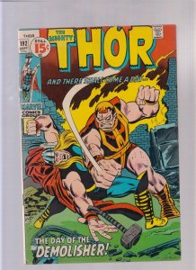 Thor  #192 - John Buscema Cover (5.5) 1971