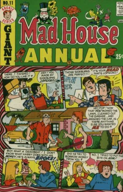 Mad House Annual #11, Fine- (Stock photo)
