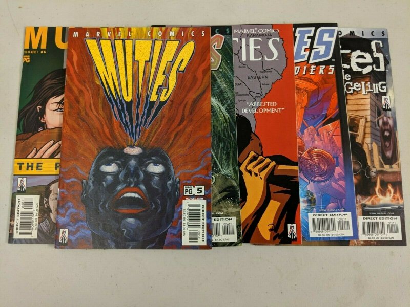 Muties #1-6 1 2 3 4 5 6 - Complete Set X-Men Tie-In - (Marvel 2002) - (8.0+)  