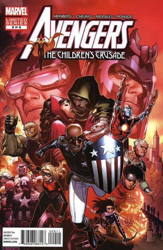 Avengers: The Children’s Crusade #9 VF/NM; Marvel | banned gay kiss issue