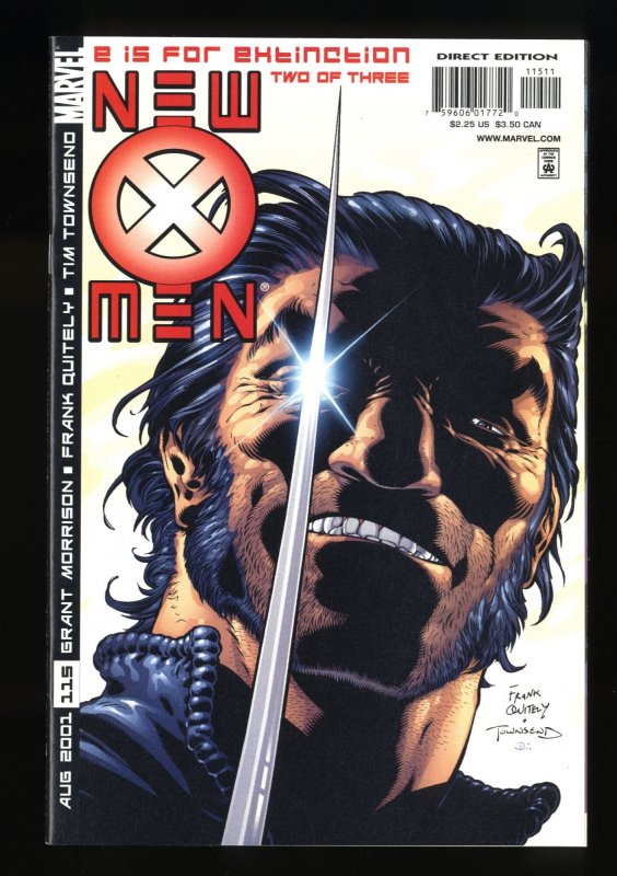 X-Men (1991) #115 1st Negasonic Teenage Warhead New!