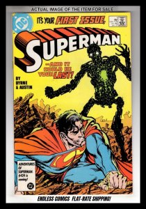 Superman #1 (1987) Tge Parasite! John Byrne!  / EBI#3