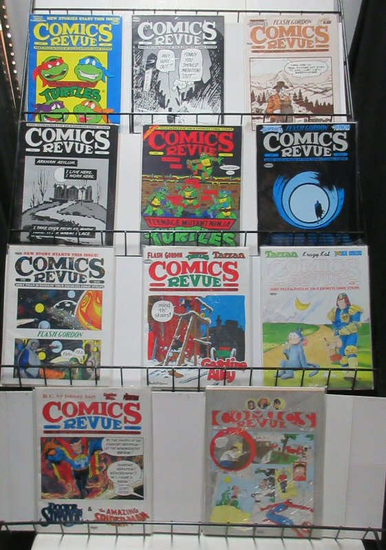 Comics Revue #60-88 Lot of 15Diff TMNT Batman Tarzan Judge Dredd Spider-Man