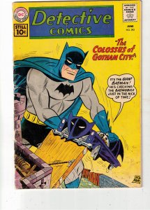 Detective Comics #292 (1961) Affordable-Grade Giant Batman, Batmobile Cover VG!