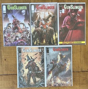 Gunslinger Spawn #37,38,39,41,42 Todd McFarlane NM Lot Image Comics